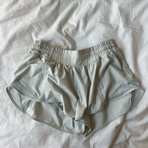 Lululemon Light Blue Hotty Hot Shorts 2.5 Inseam